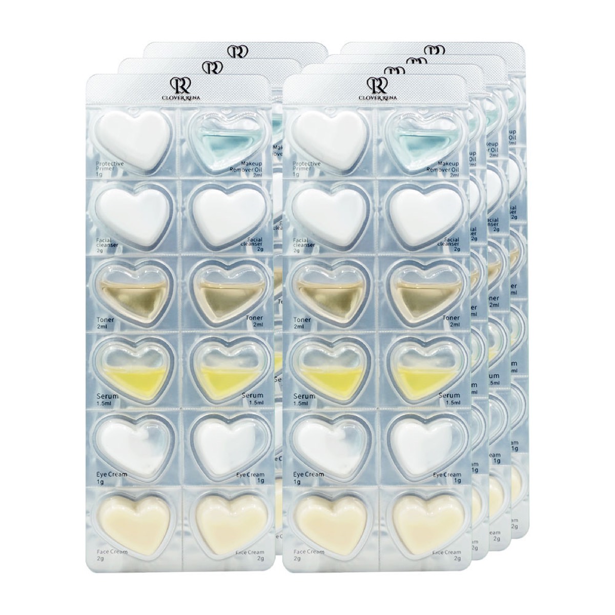 Clover Rena 7-sheet skincare set